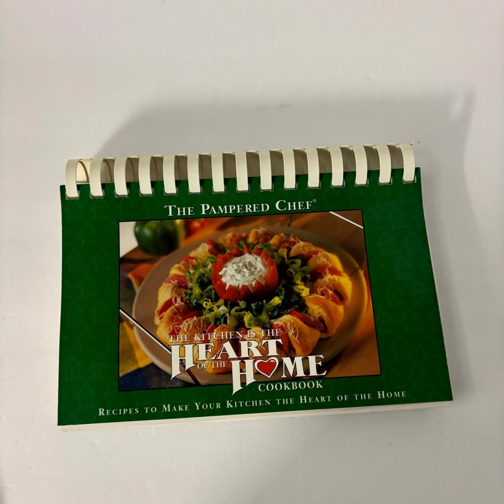 Pampered Chef The Kitchen Is the Heart of the Home Cookbook 1999 Spiral Bound